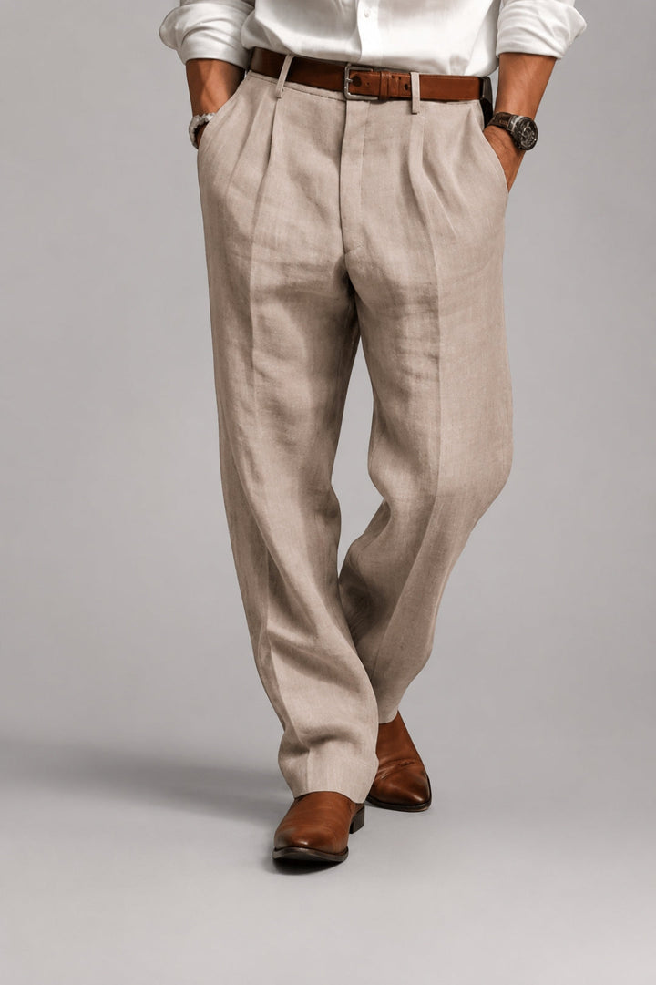 Men's Straight Leg Loose Fit Trousers | Everyday Loungewear
