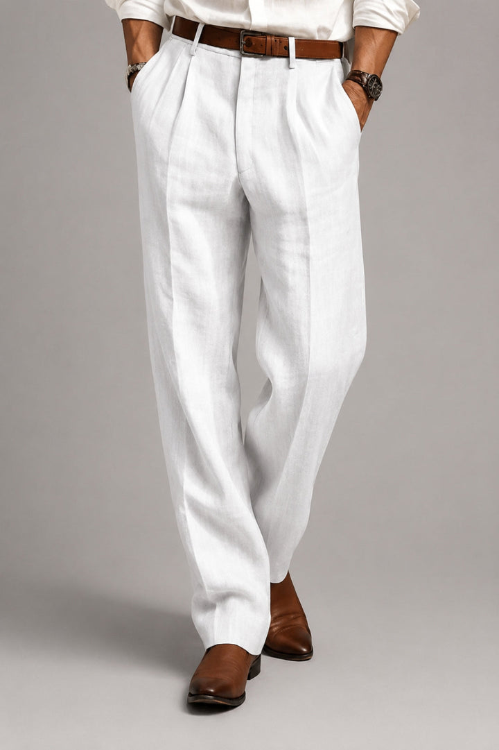 Men's Straight Leg Loose Fit Trousers | Everyday Loungewear