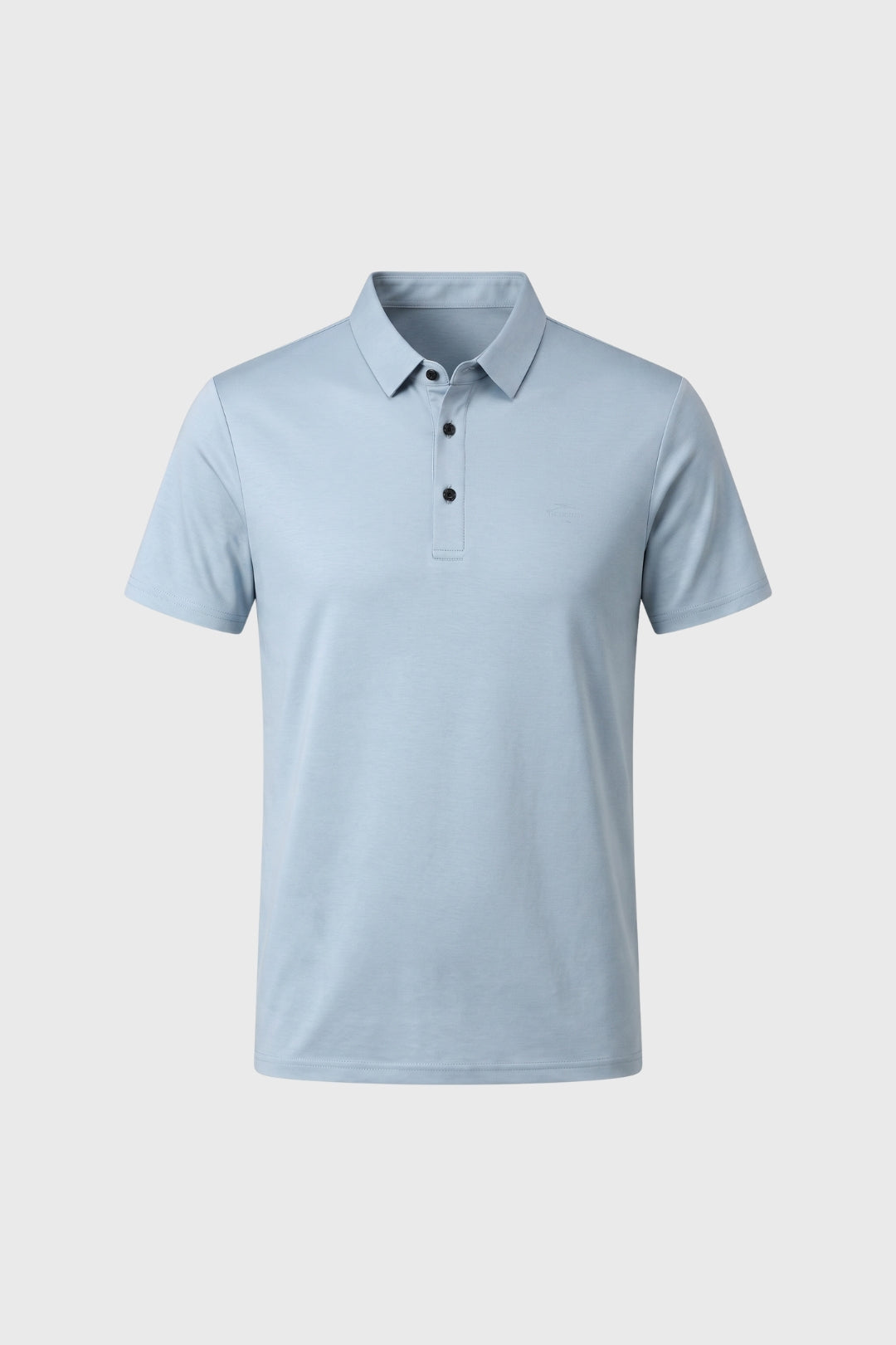 Men's Slim Fit Short Sleeve Polo Shirt | Light Blue