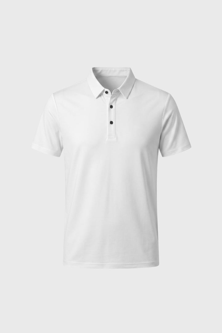 Men's Slim Fit Short Sleeve Polo Shirt | Light Blue